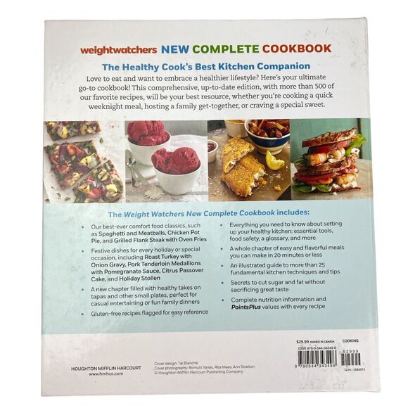 Weight Watchers New Complete Cookbook Hardcover Over 500 Healthy Recipes 2014 - Picture 8 of 9